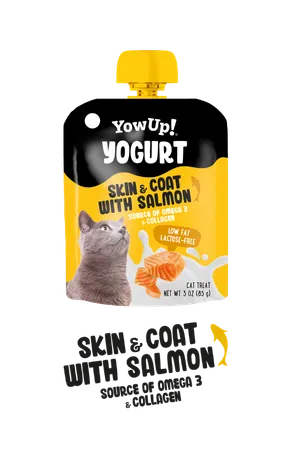 Yogurt skin coat with salmón - YowUp!