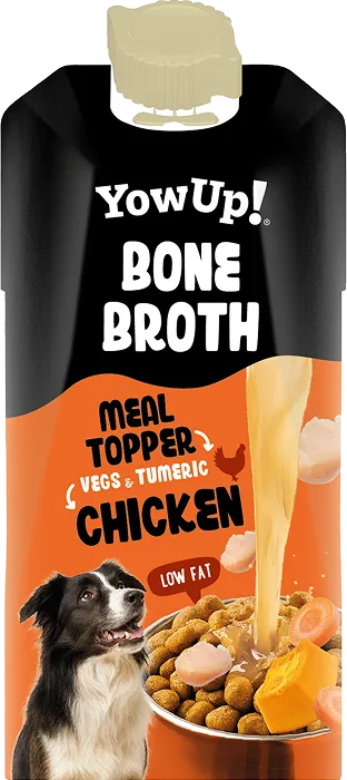 Meal topper vegs y tumeric chicken - Bone Broth - YoWup