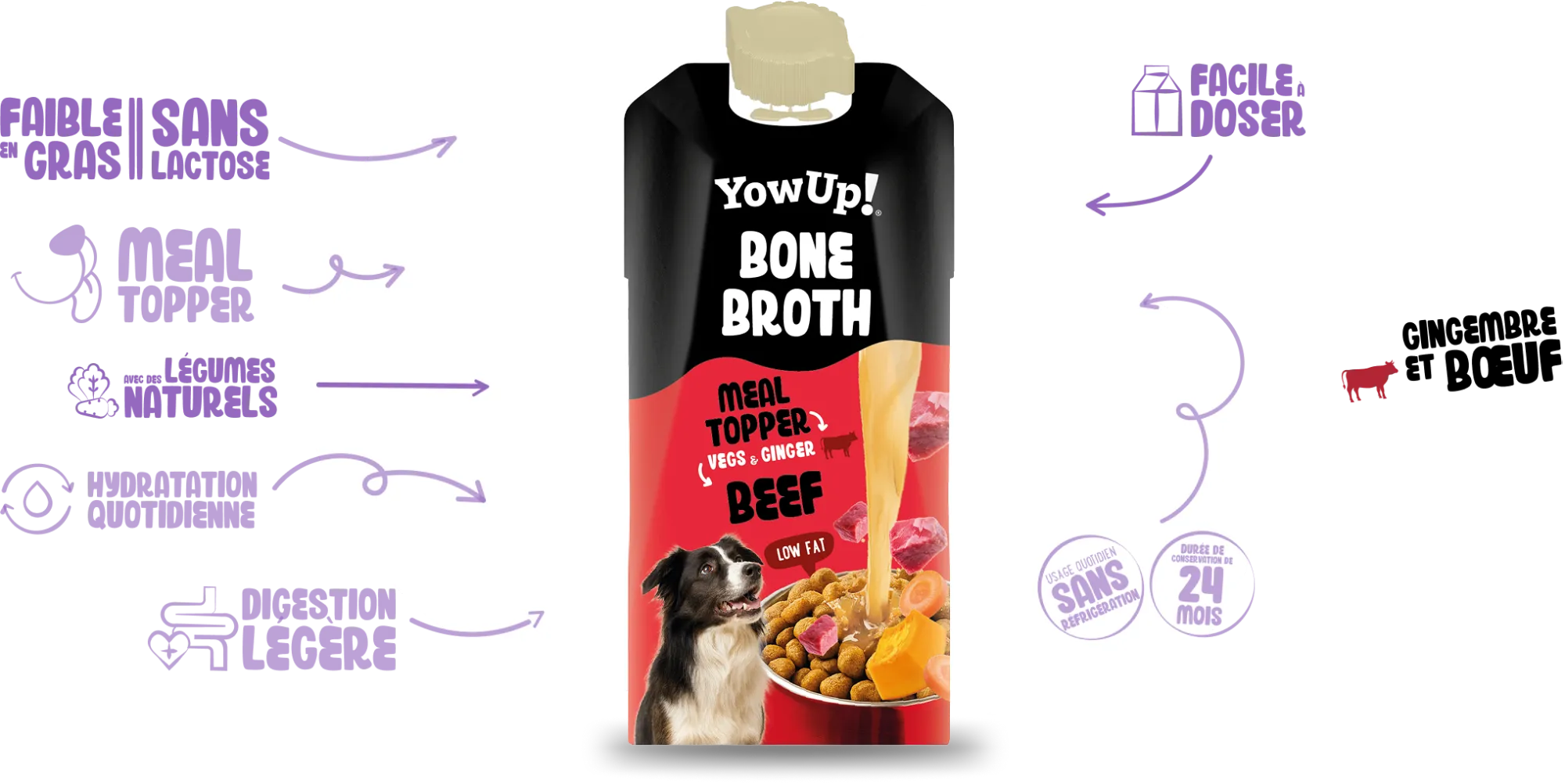 Meal topper vegs y ginger beef
