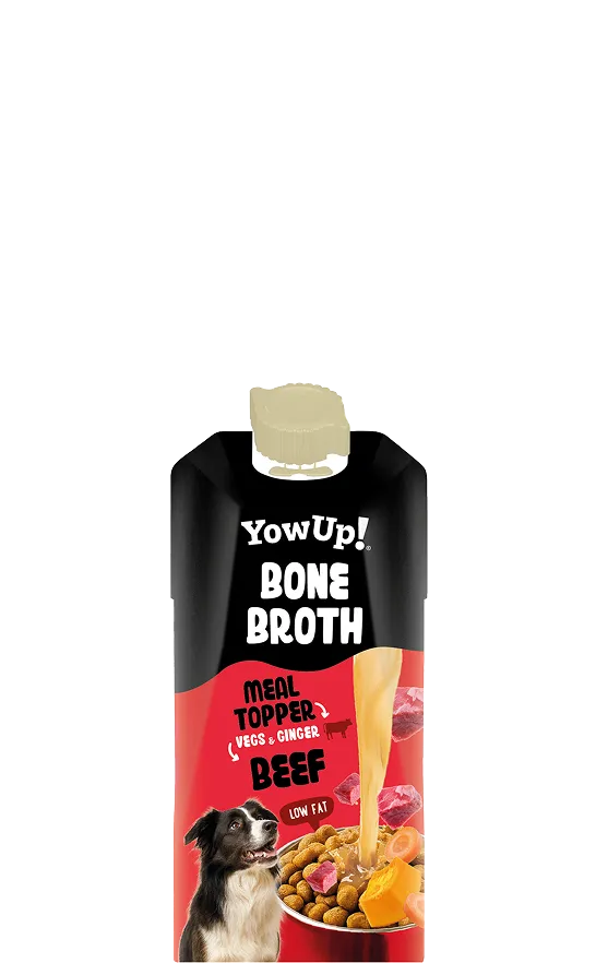 Meal topper vegs y ginger beef - Bone Broth - YoWup