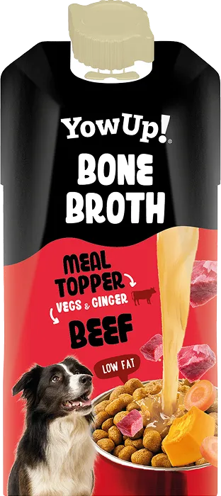Meal topper vegs y ginger beef - Bone Broth - YoWup