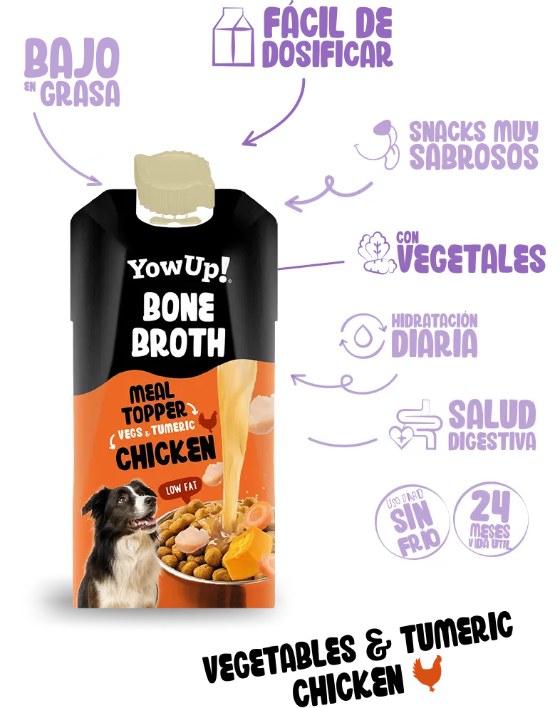 Meal topper vegs y tumeric chicken