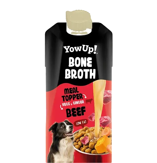 Meal topper vegs y ginger beef - Bone Broth - YoWup