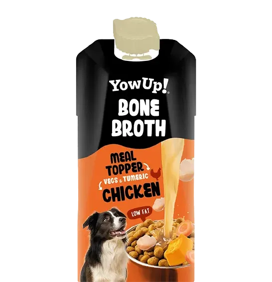 Meal topper vegs y tumeric chicken - Bone Broth - YoWup