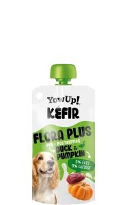Flora plus pre+postbiotics duck & pumpkin - Kéfir - YoWup