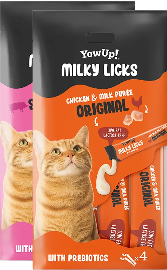 Milky Licks gatos YowUp!