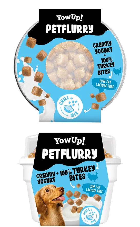Creamy Yogurth 100% turkey bites - Petflurry - YoWup