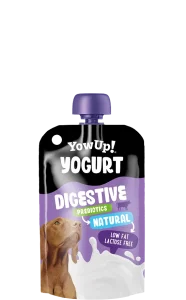 Yogur digestive natural probiótico para Perros - YowUp!