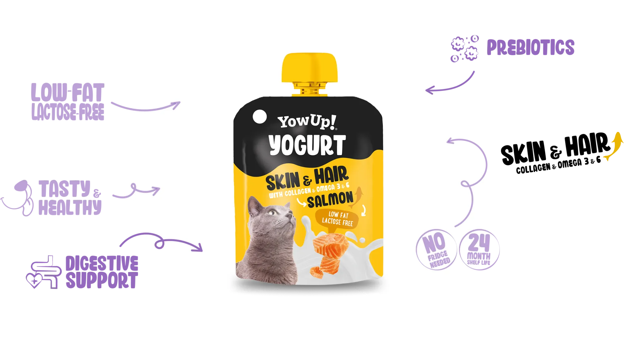 Yogur Skin & Hair salmón