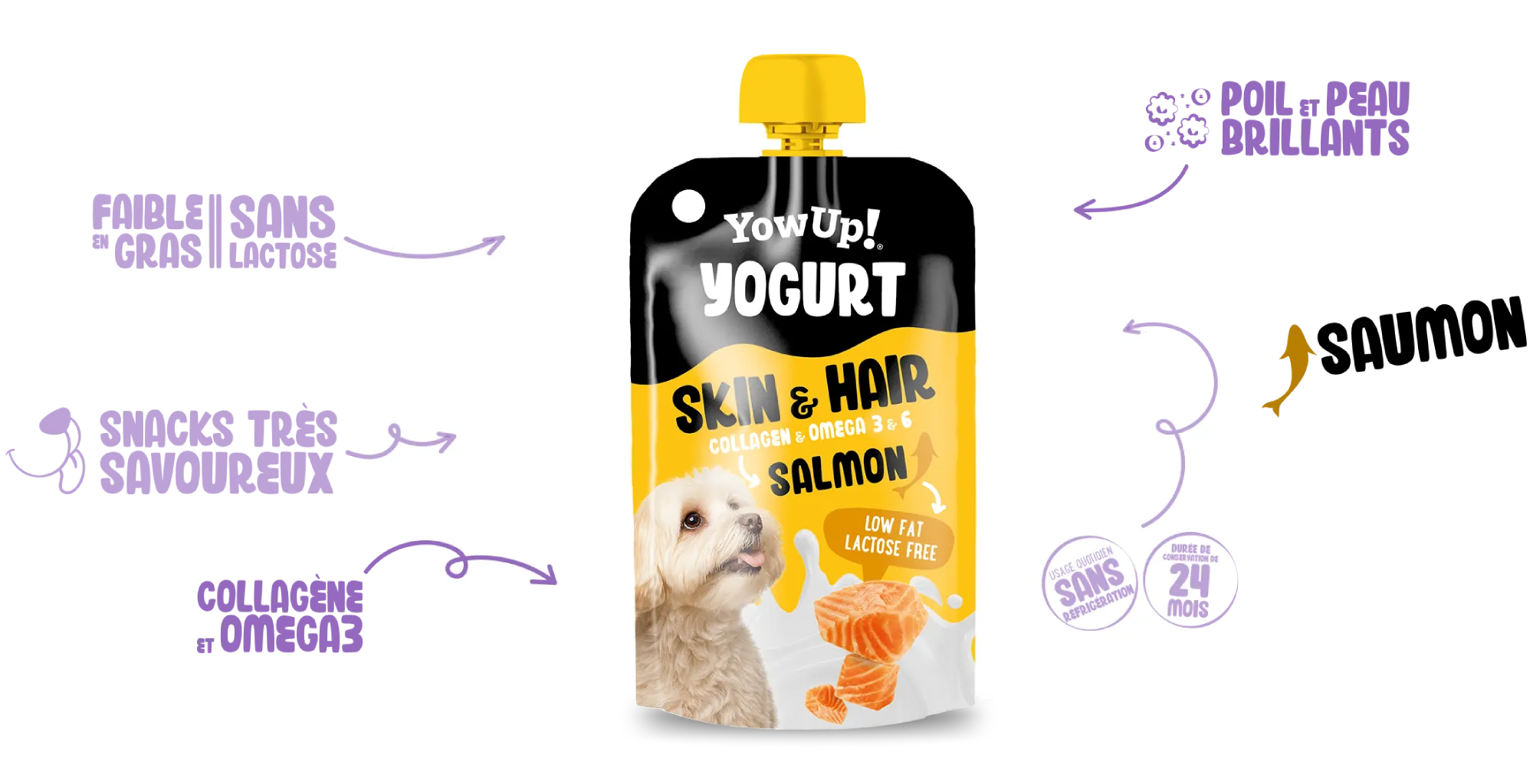 Yogur Skin & Hair salmón