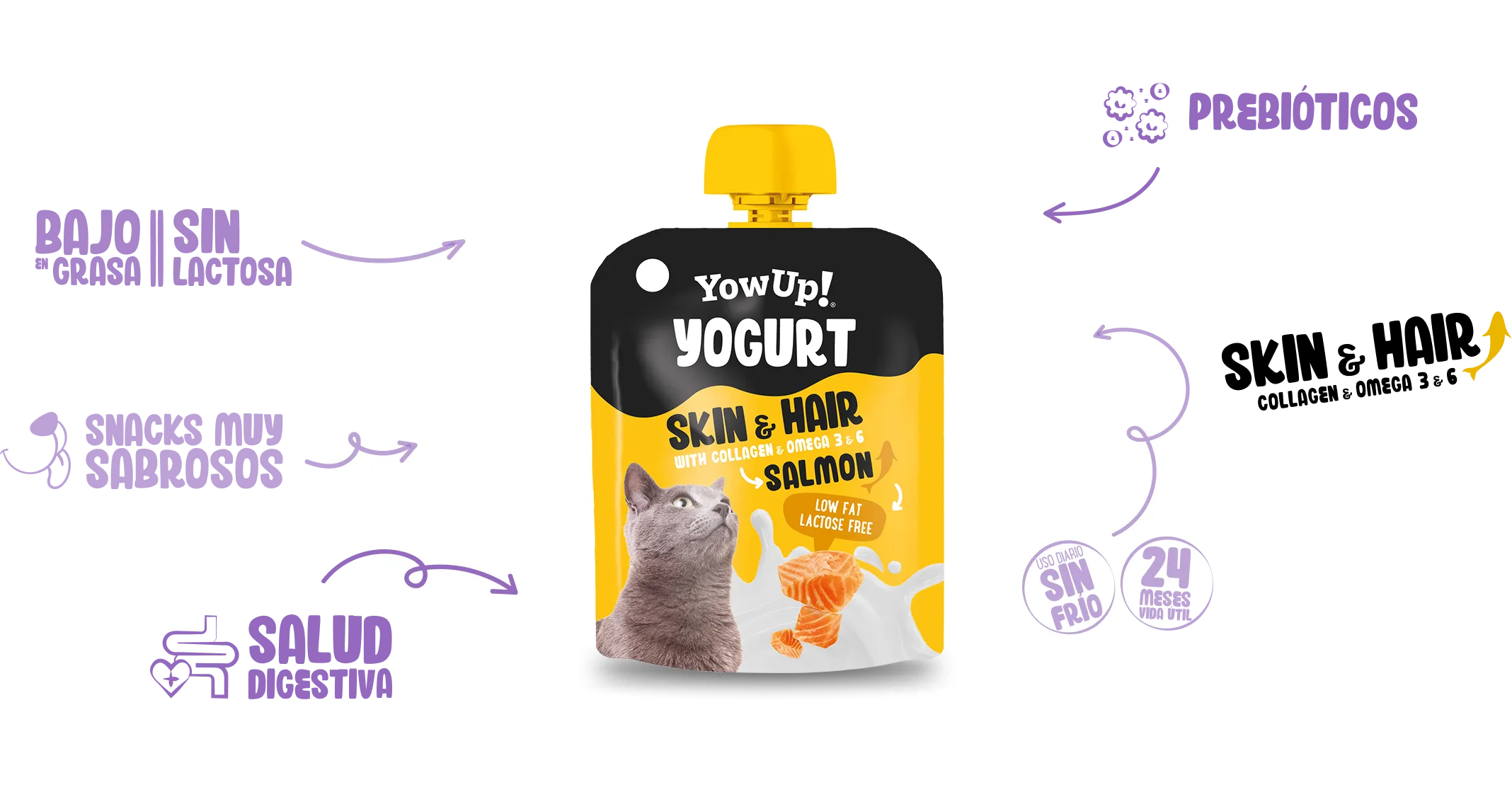 Yogur Skin & Hair salmón