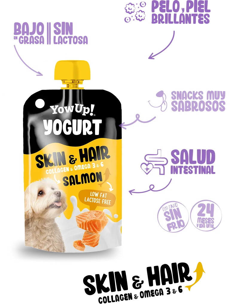 Yogur Skin & Hair salmón